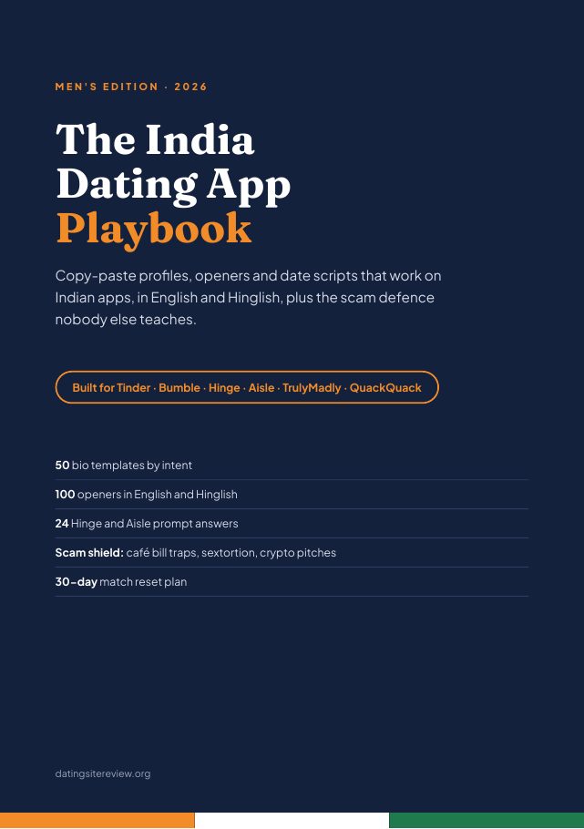 India Dating App Playbook Men's Edition cover