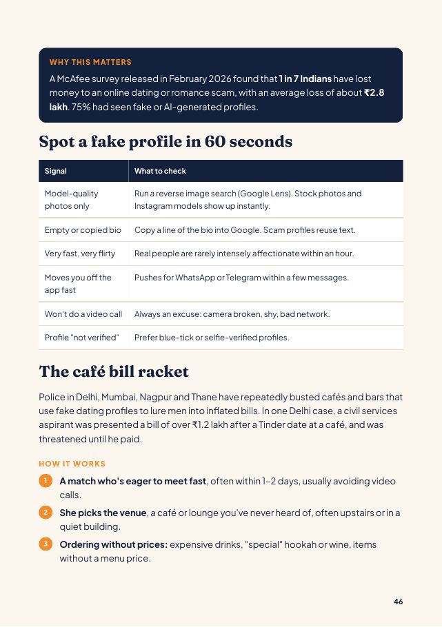 Sample page: scam shield